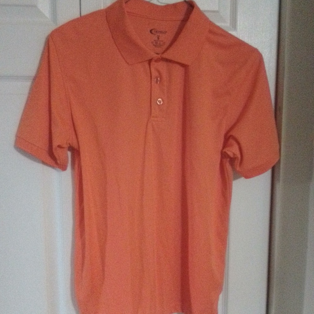 Orange polo size Small